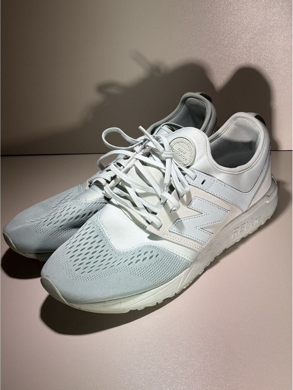 New Balance 247 Breathe Mint Cream MRL247MC Size 11.5 - Worn Twice Near Mint